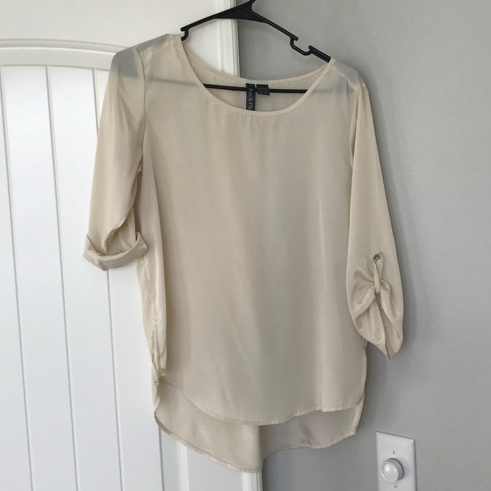 Beige Blouse